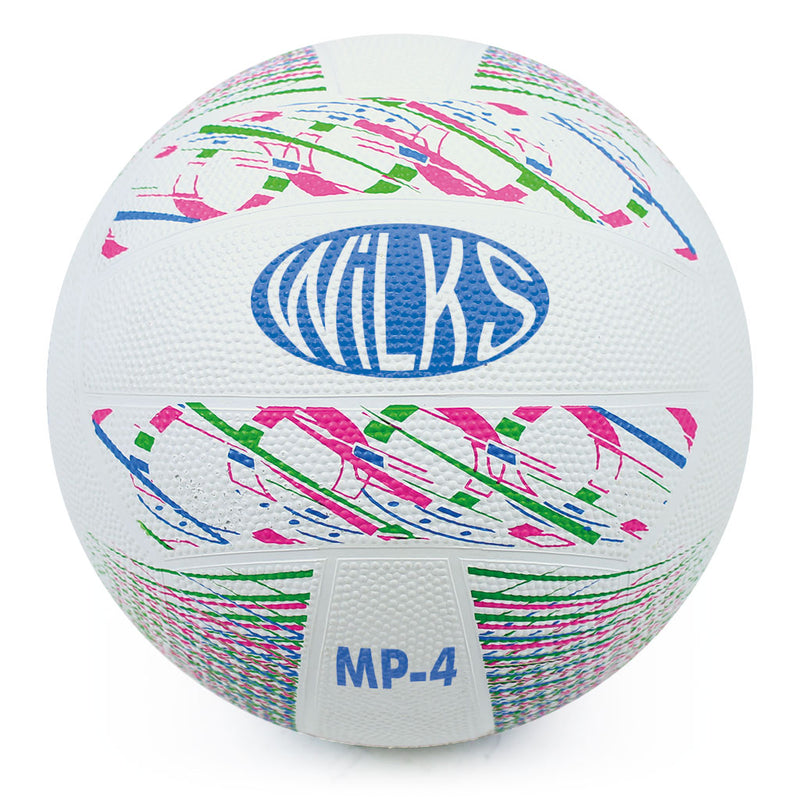 Wilks Masterplay Rubber Netball Size 4