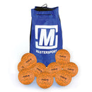 Mitre Oasis Netball Size 4, Orange/Red, Bag of 10