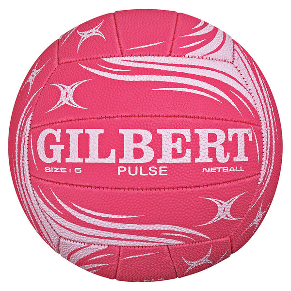 Gilbert Pulse Netball Size 4, Pink