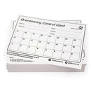 British Orienteering School Control Cards 
