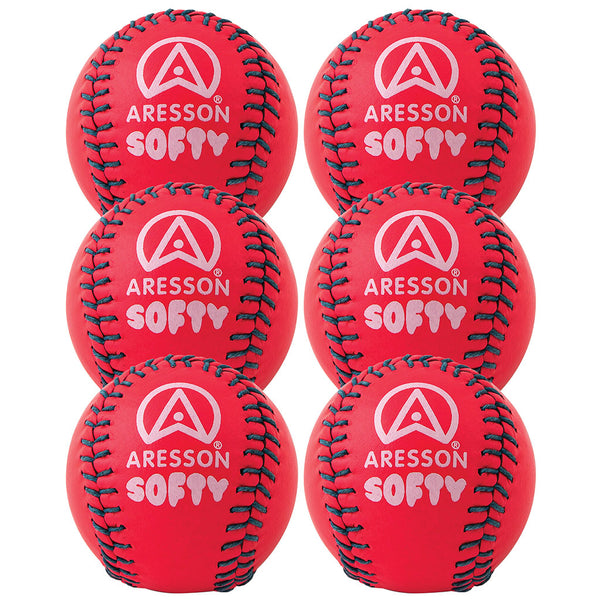 Aresson Softy Rounders Ball Pink, Set of 6