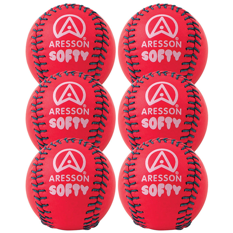Aresson Softy Rounders Ball Pink, Set of 6