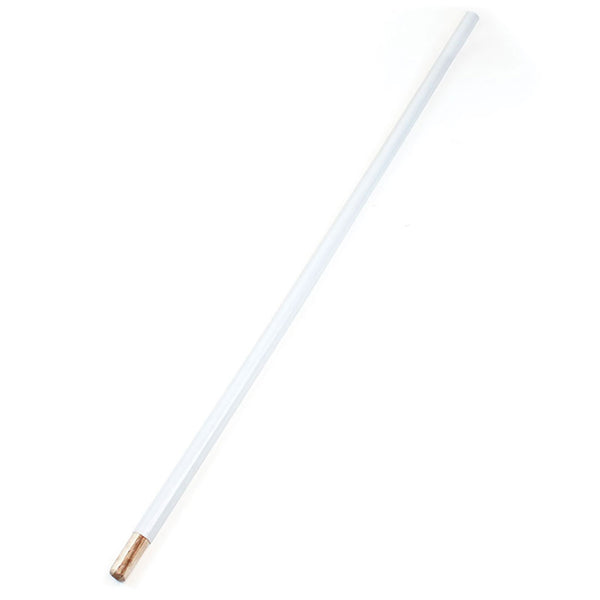 Rounders Poles And Bases Pole, Pvc Coated Wood, 1.20M, With Safety Pommel 