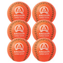 Aresson Super Match Rounders Ball Orange, Set of 6