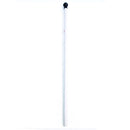 Aresson Plastic Rounders Post With Safety Pommel 0.9M, White