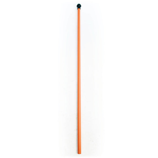 Aresson Plastic Rounders Post With Safety Pommel 1.2M, Orange