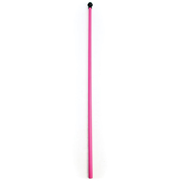 Aresson Plastic Rounders Post With Safety Pommel 1.2M, Pink