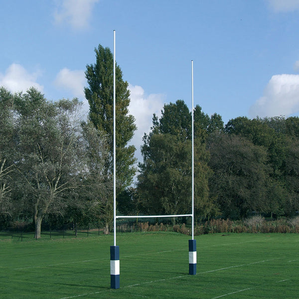 Harrod Steel Rugby Posts Socketed, 9M Posts, 2 Piece