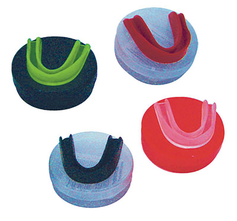 Boil And Bite Mouthguard Junior, Black, Set of 12