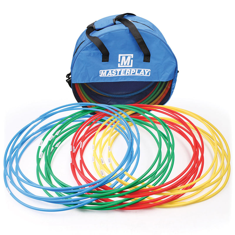 Deluxe Hoop 750mm,Mixed Colours, Bag of 24
