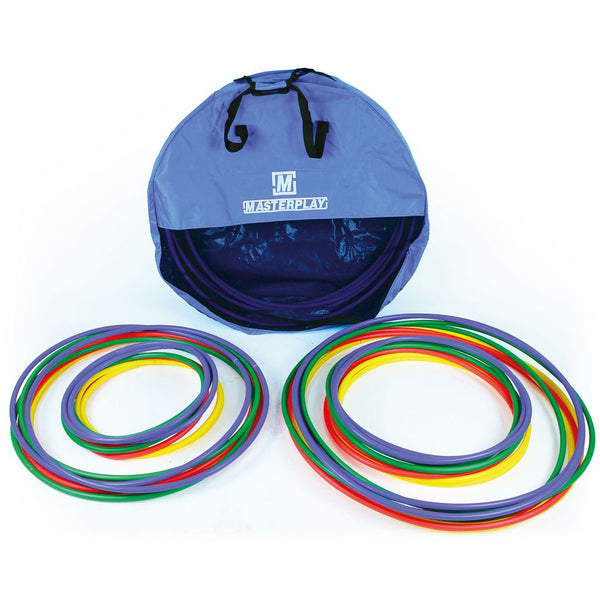 Deluxe Hoop Mixed Size, Mixed Colours, Bag of 32
