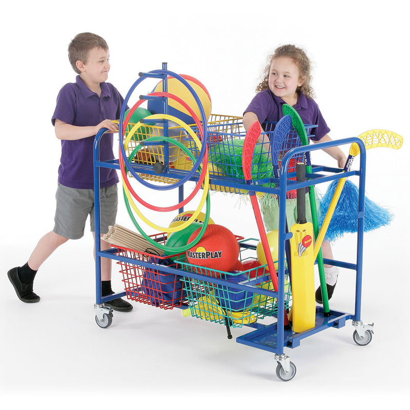 Mobile Basket Trolley 