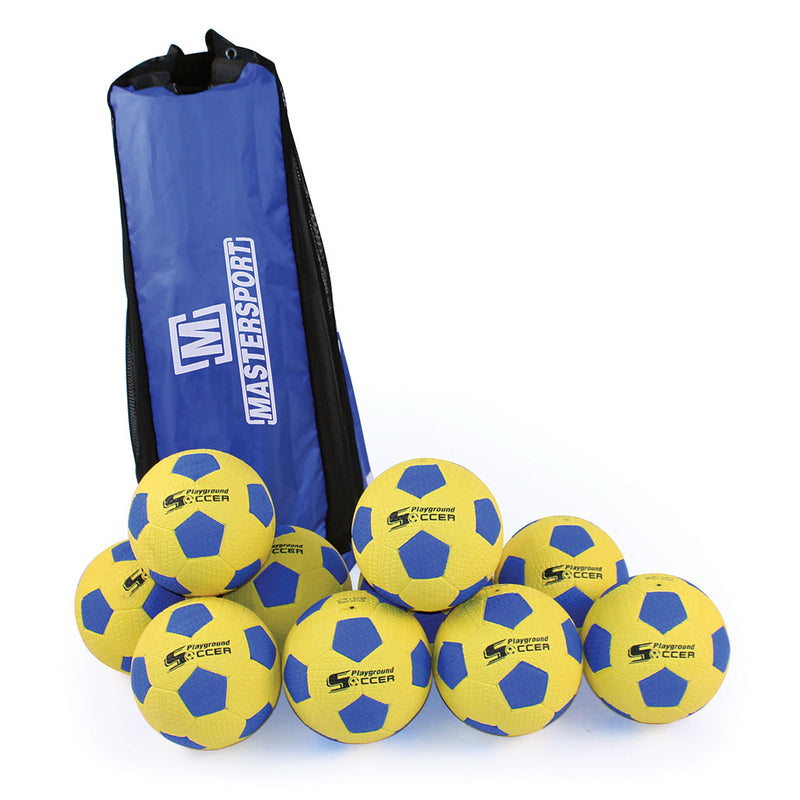 Masterplay Playground Football Size 3, Bag of 10