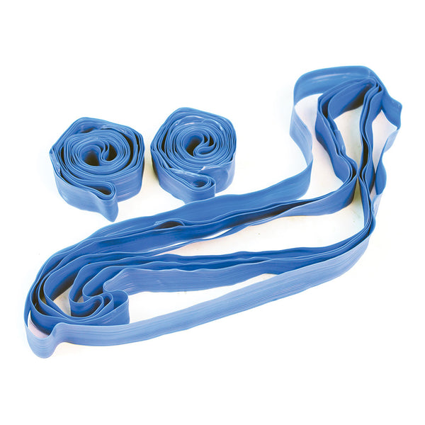 Team Band Plastic, Blue, Set of 10