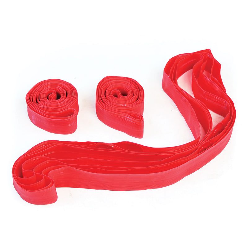 Team Band Plastic, Red, Set of 10