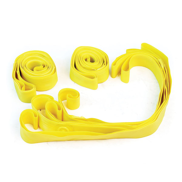 Team Band Plastic, Yellow, Set of 10