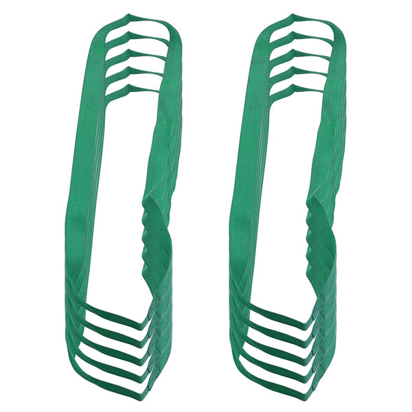 Team Band Polyester, Green, Set of 10