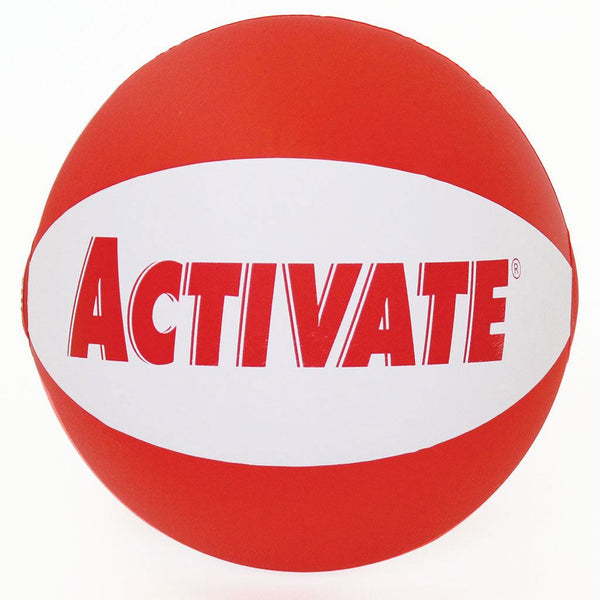 Activate Inflato-Ball Size 9 (290mm Dia), Red/White