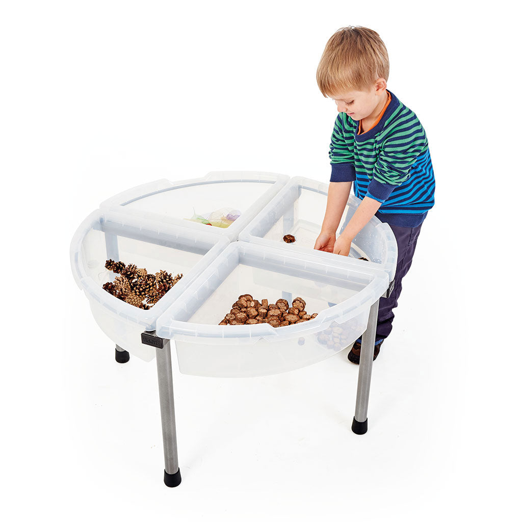 Science Sen Exploration Circle Set Clear Trays