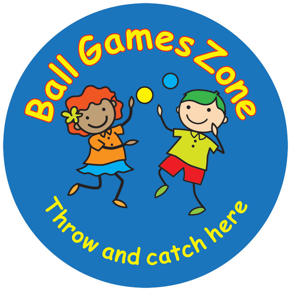 Playtime Zone Signs Ball Games Zone