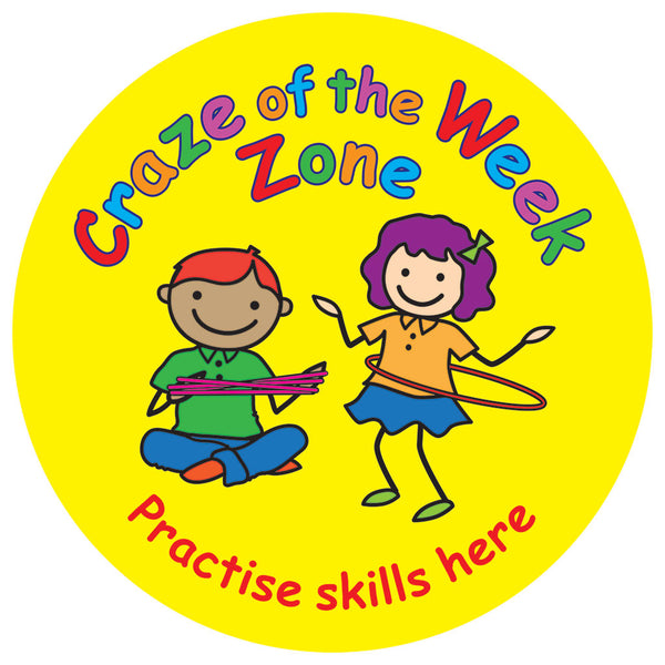 Playtime Zone Signs Craze of The Week Zone