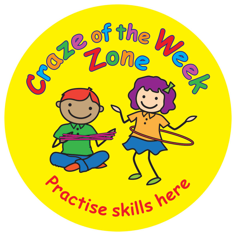 Playtime Zone Signs Craze of The Week Zone