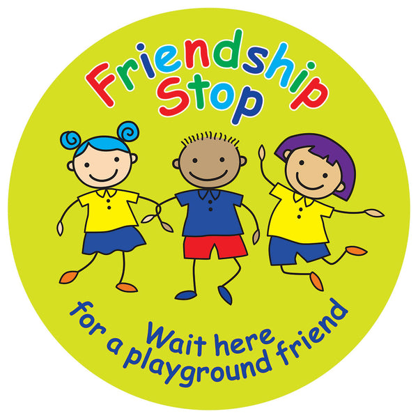 Playtime Zone Signs Friendship Stop