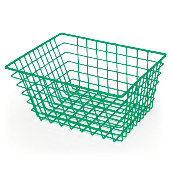 Wire Basket Green, 530 L X 330 W X 260mm H