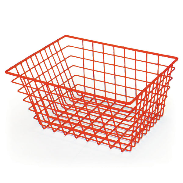 Wire Basket Red, 530L X 330 W X 260mm H