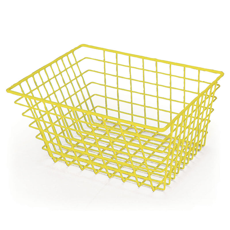 Wire Basket Yellow, 530L X 330 W X 260mm H