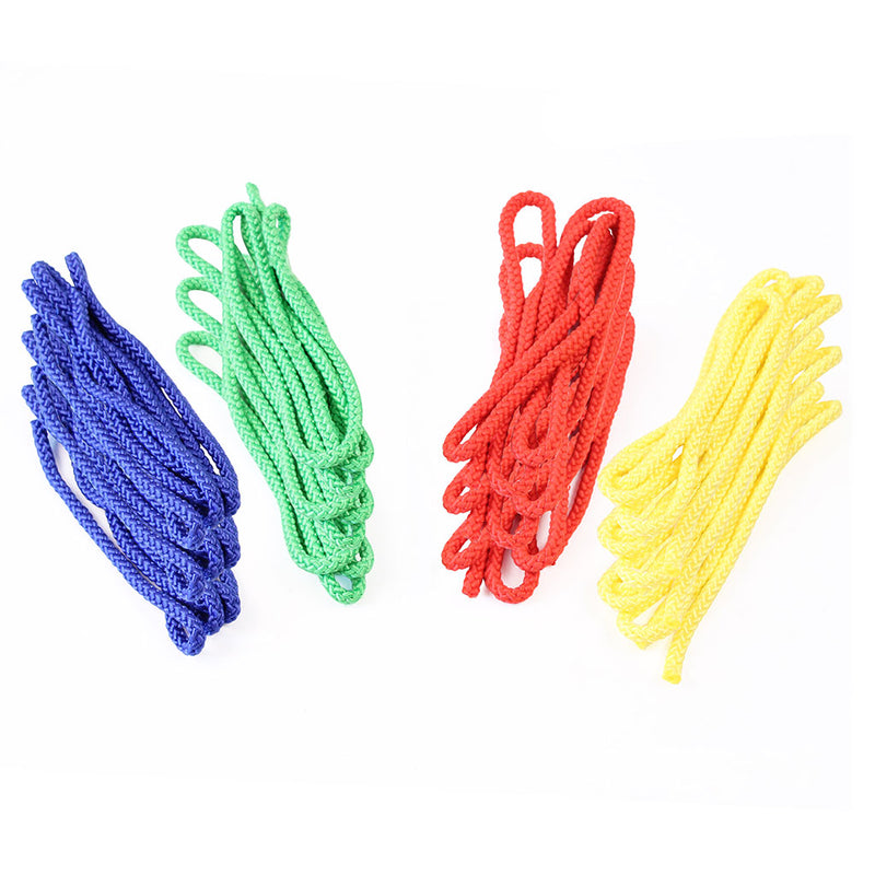 Coloured Gym Rope 2M, Set of 12