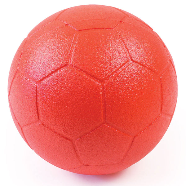 Coated Foam 32 Panel Football 200mm, (65kg/M3), Red