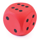 Coated Foam Dice 160mm, Red