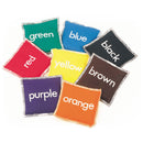 Coloured Bean Bag Bag of 8