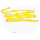 Rhythmic Gymnastics Ribbon 4M, With Wand, Yellow