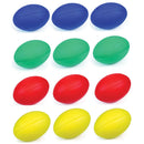 Skinned Foam Midi Rugby Ball Set of 12