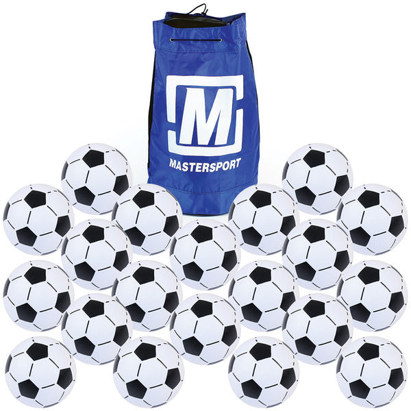 Pvc Soccerball  - 200mm, Size 4, Bag of 20
