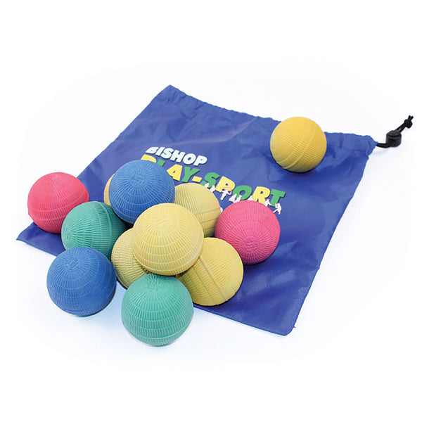 Rubber Sponge Juggling Ball 60mm, Bag of 12