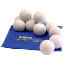 Rubber Sponge Baseball White, Bag of 12