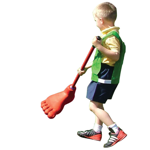 Big-Foot Ball Game Foam Red Left Foot