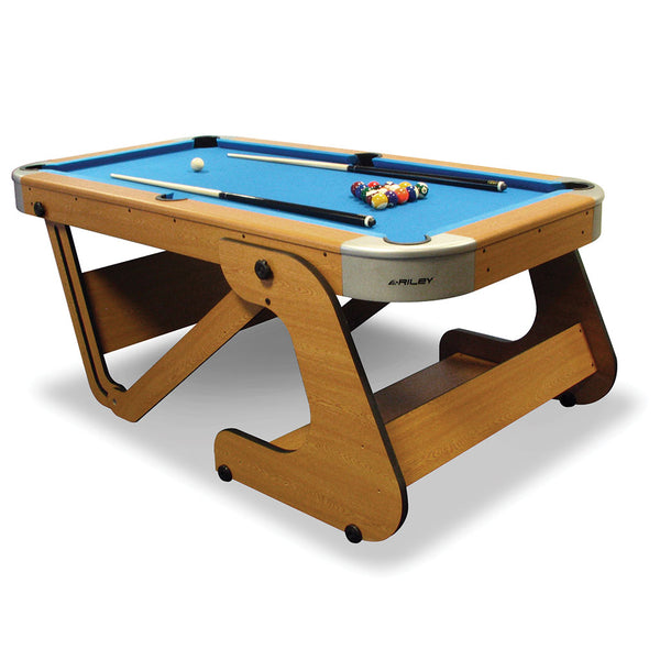 Riley Folding Pool Table 6' 6"