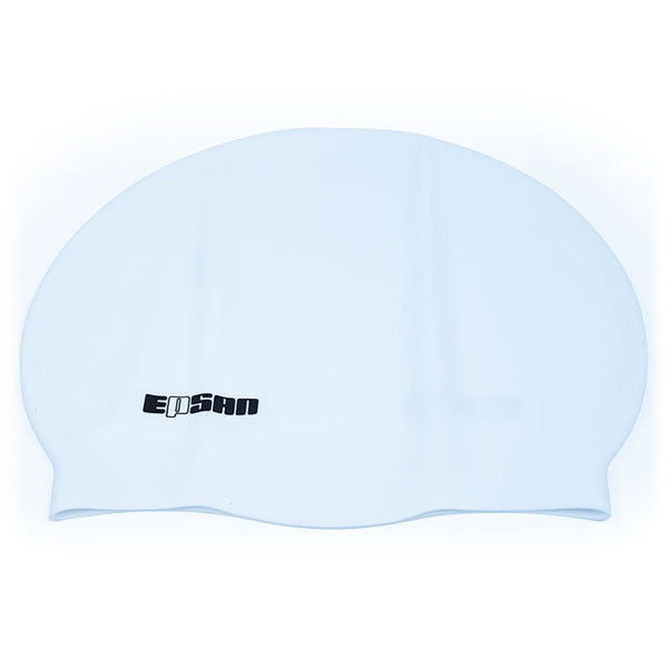 Silicone Swimming Cap White