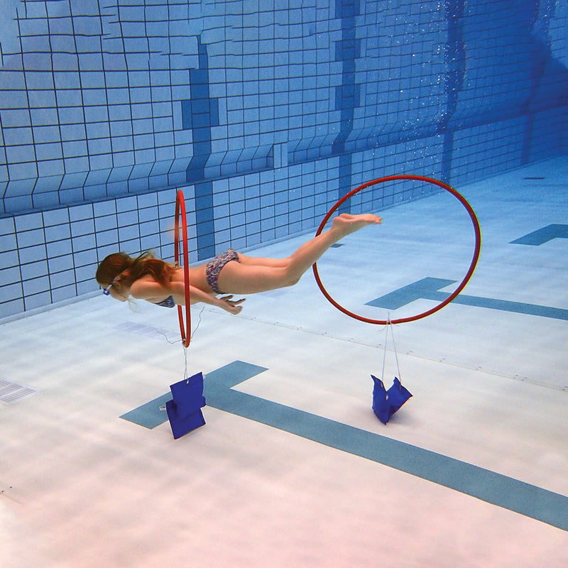 Weighted Underwater Swimming Hoops Set of 4