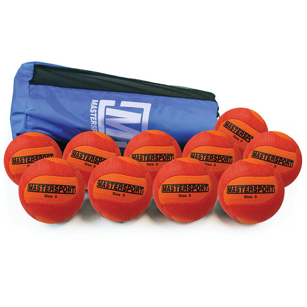 Mastersport Tchoukball Ball Size 0, Bag of 10