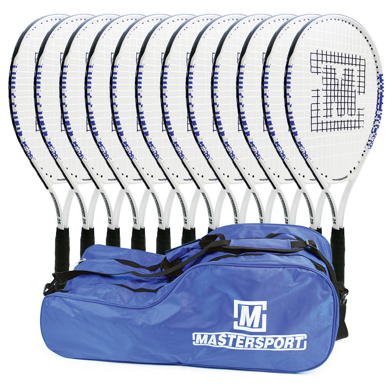 Mastersport Tennis Racket 25Inch, Bag of 12