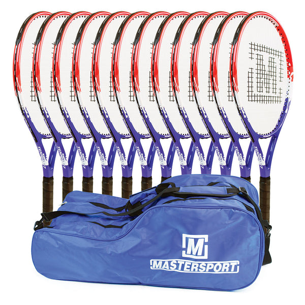 Mastersport Tennis Racket 27Inch, Bag of 12