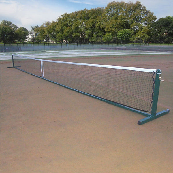 76mm Freestanding Tennis Posts With Wheels Pair