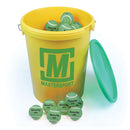 Aresson Mini Tennis Ball Green 48G, 65mm, Bucket of 60