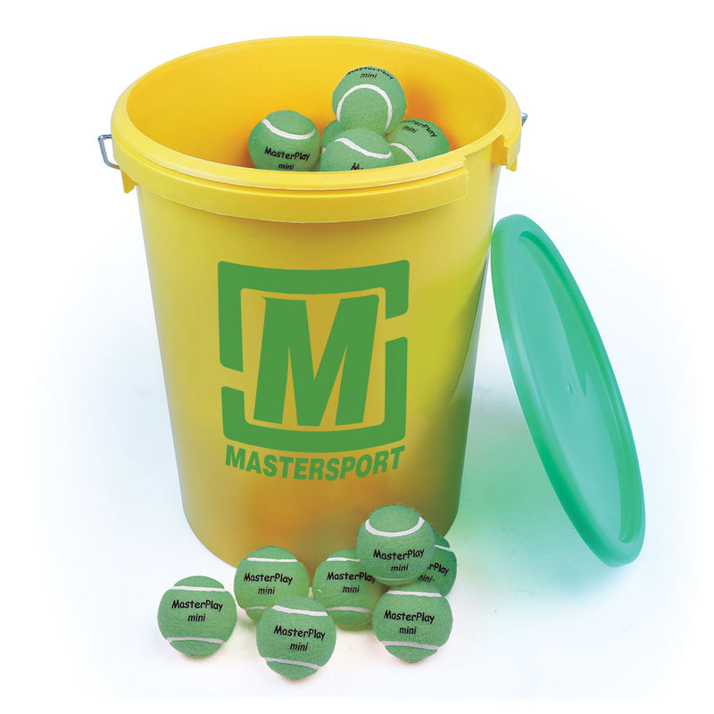 Aresson Mini Tennis Ball Green 48G, 65mm, Bucket of 60
