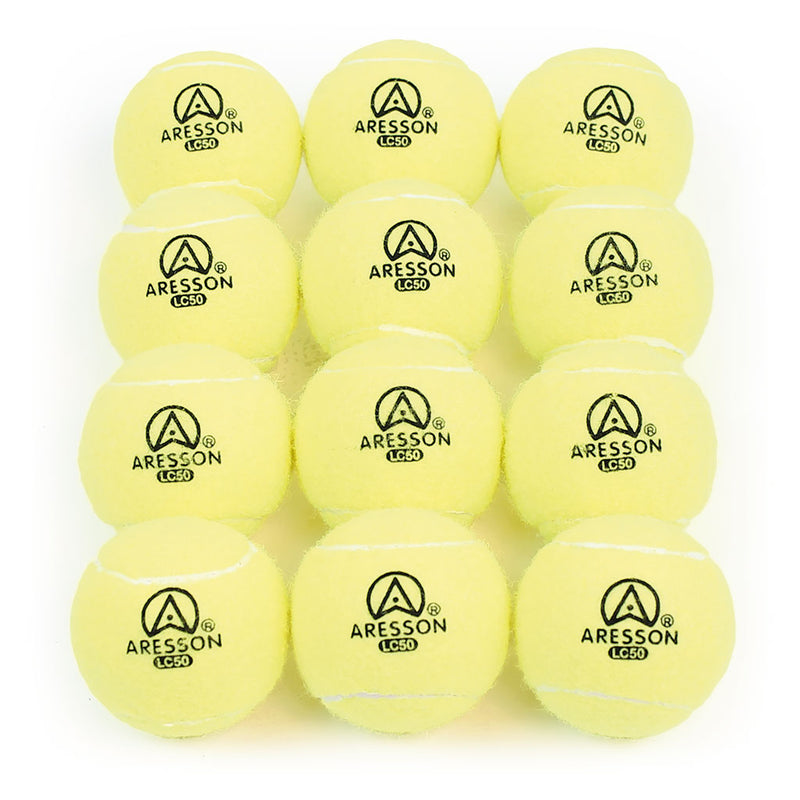 Aresson Lc50 Low Compression Tennis Ball 44G, 65mm, Set of 12